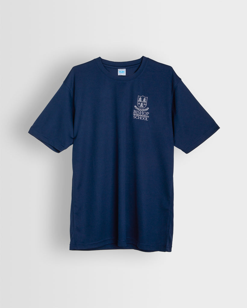 Boys Navy PE T-shirt- 6th Form