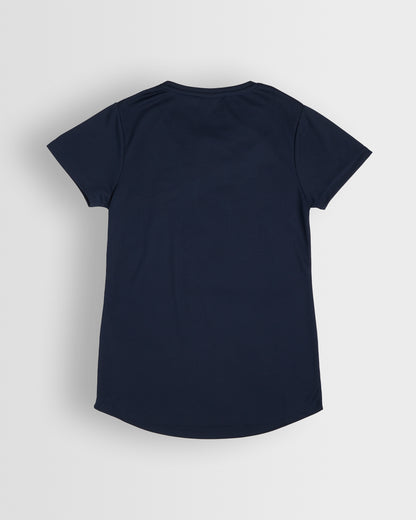 Girls Navy PE T-Shirt- 6th Form