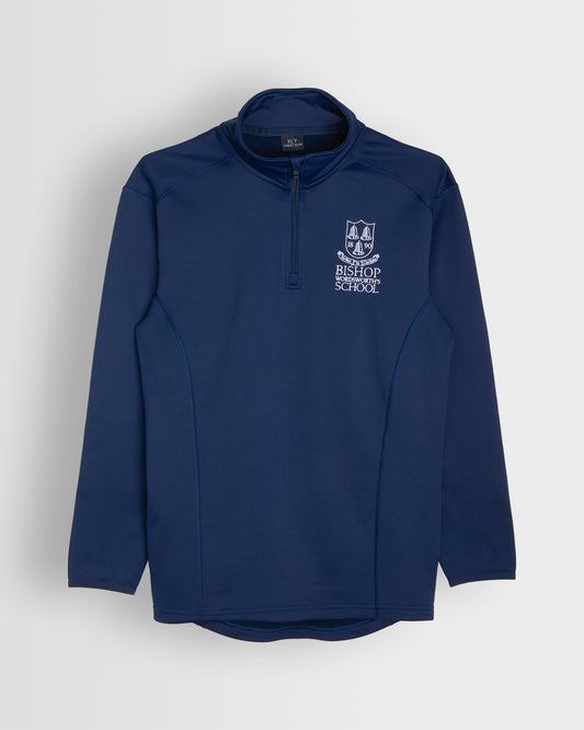 Boys Navy Tracksuit Top