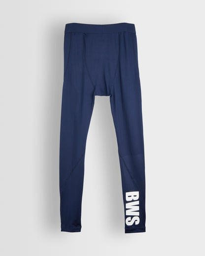 Boys Navy Baseleggings