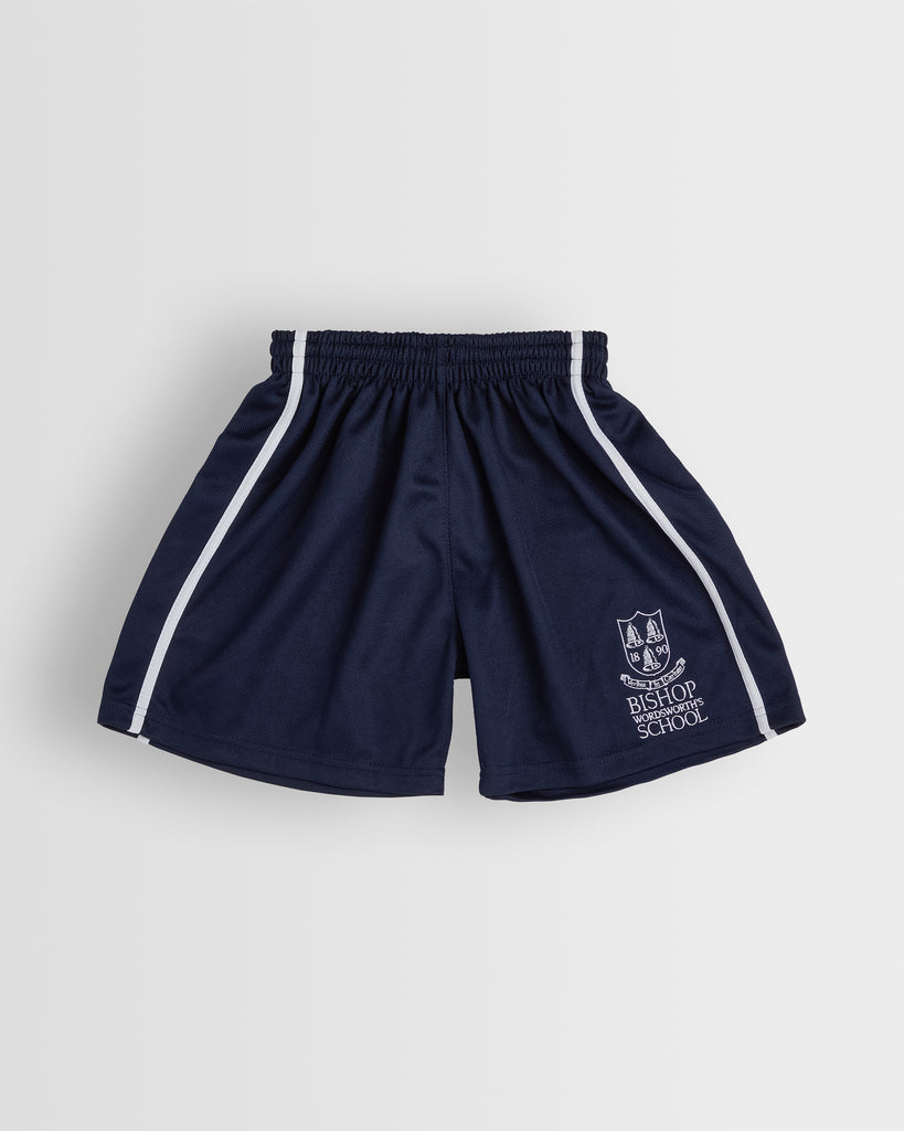 Boys Navy/White PE Shorts