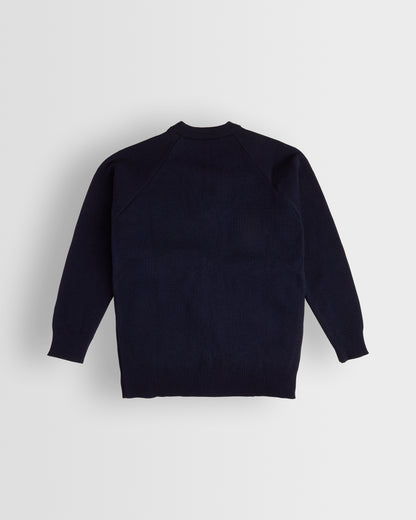 Boys Navy V Neck Sweater