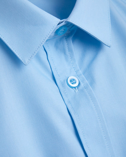 Boys Blue Long Sleeve Shirt- Twin Pack