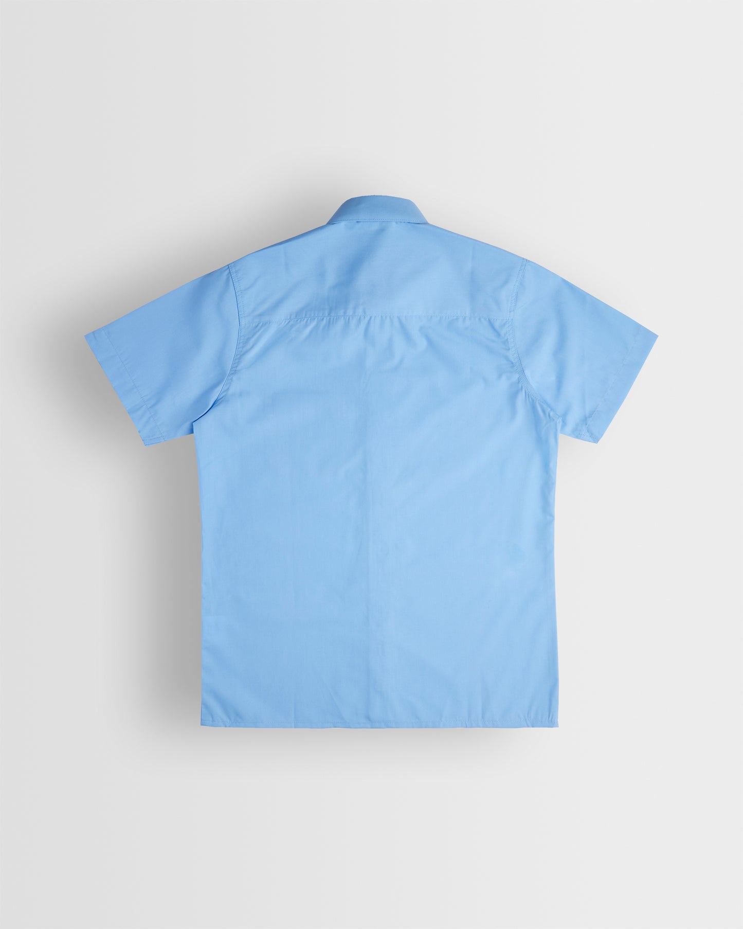 Boys Blue Short Sleeve Shirt- Twin Pack