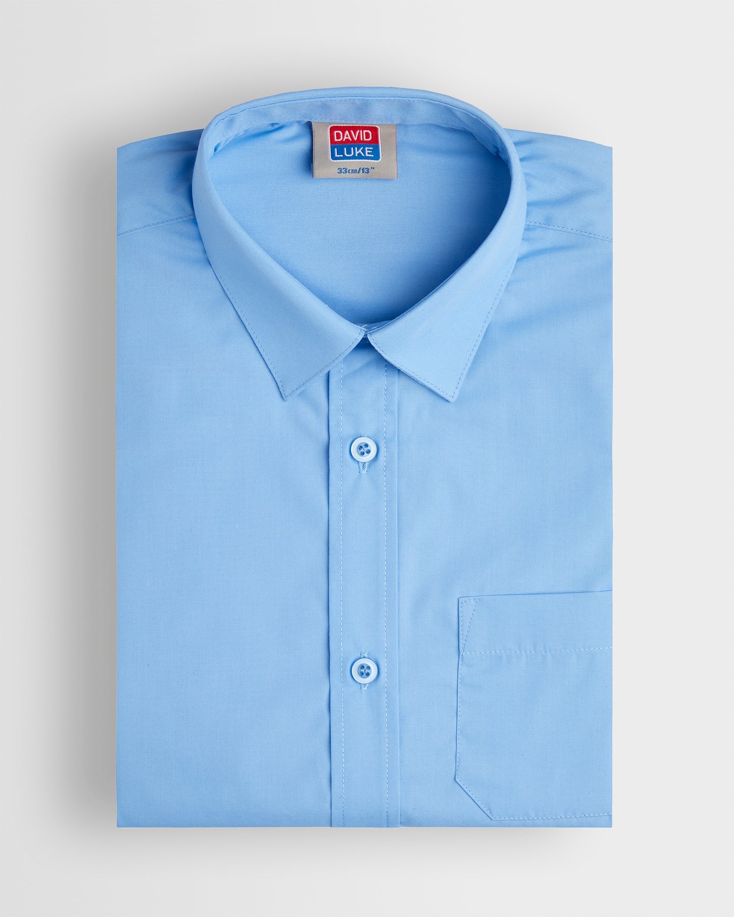 Boys Blue Short Sleeve Shirt- Twin Pack