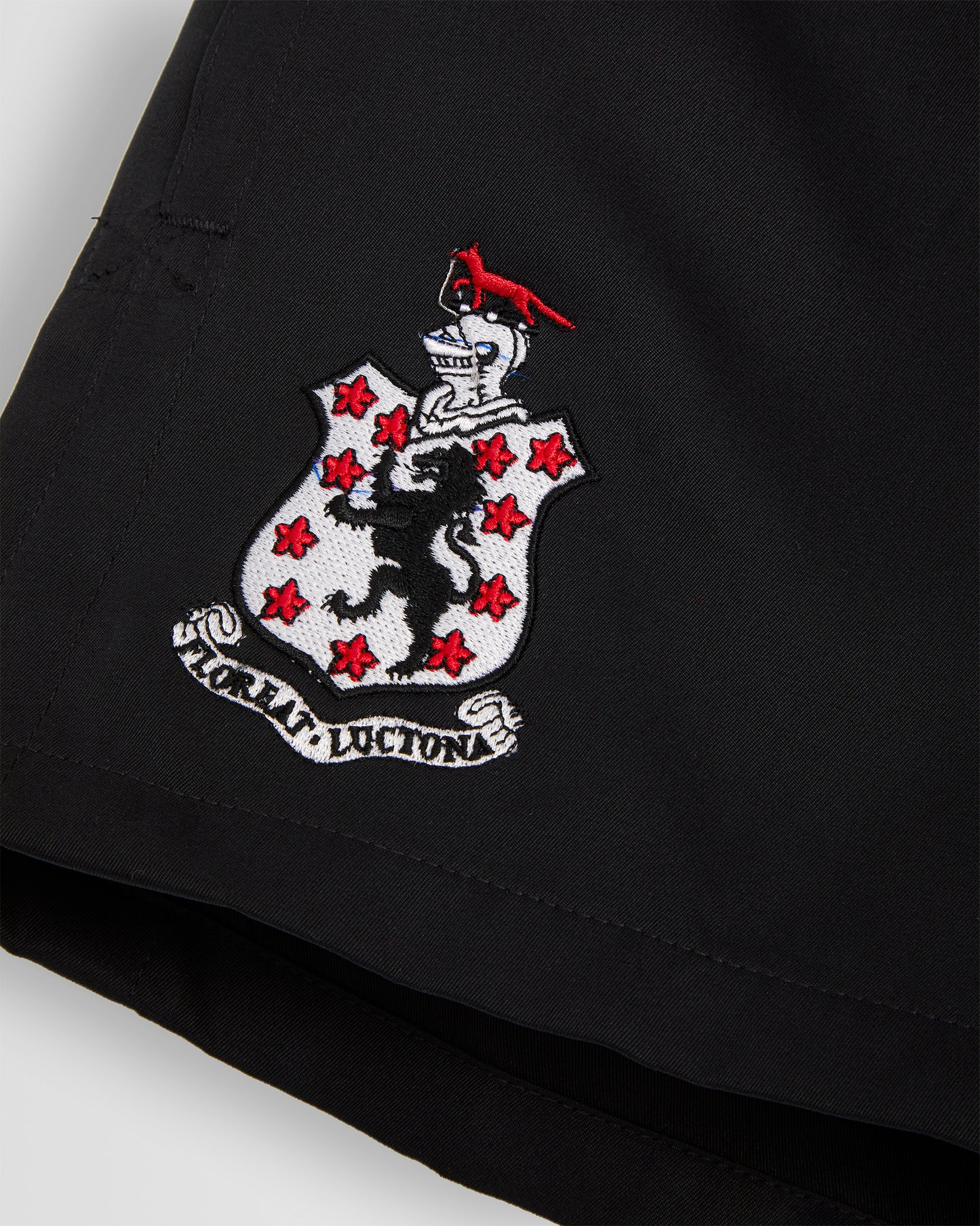 Boys Black Rugby Shorts