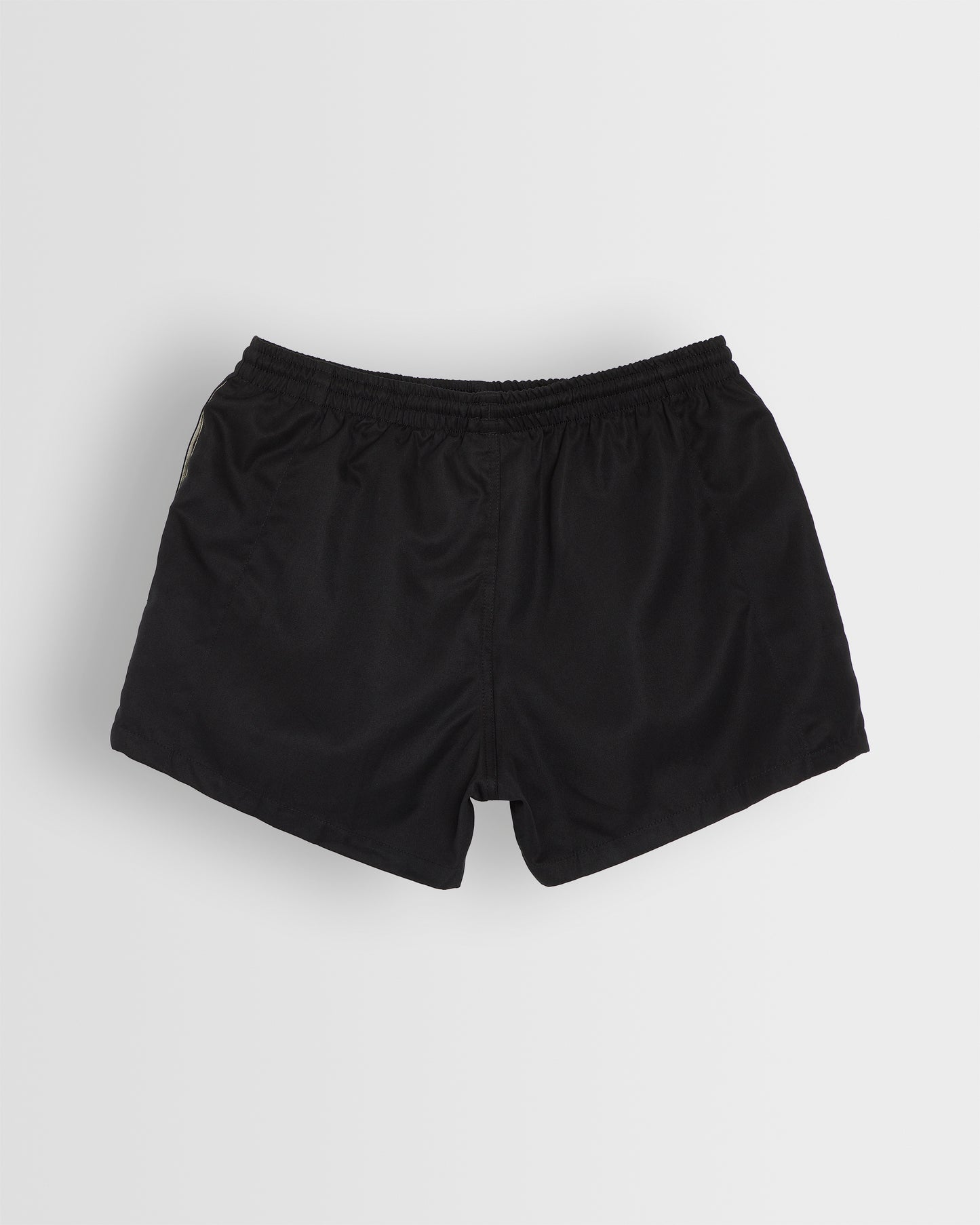 Boys Black Rugby Shorts