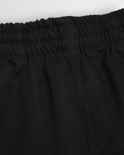 Boys Black Rugby Shorts