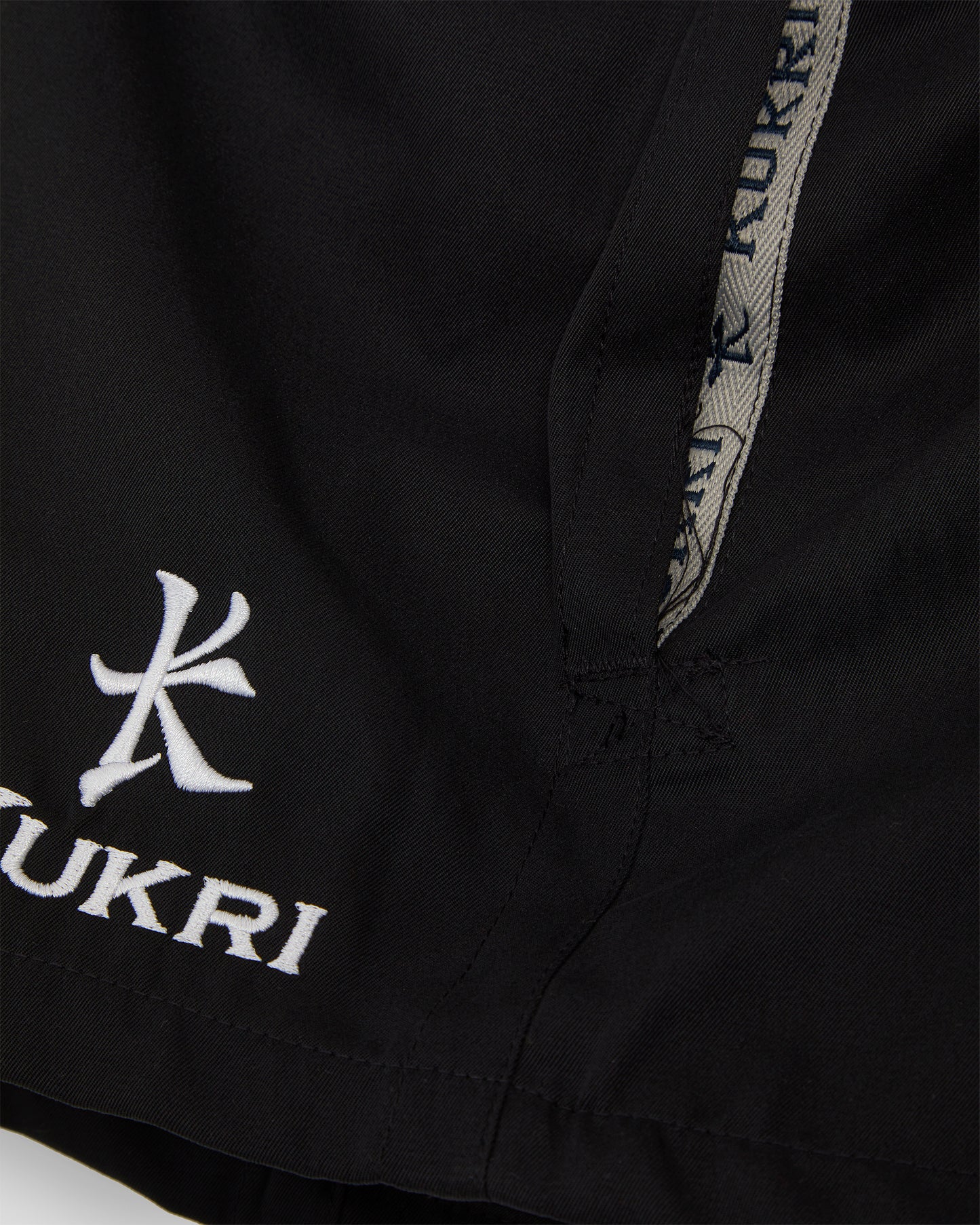 Boys Black Rugby Shorts