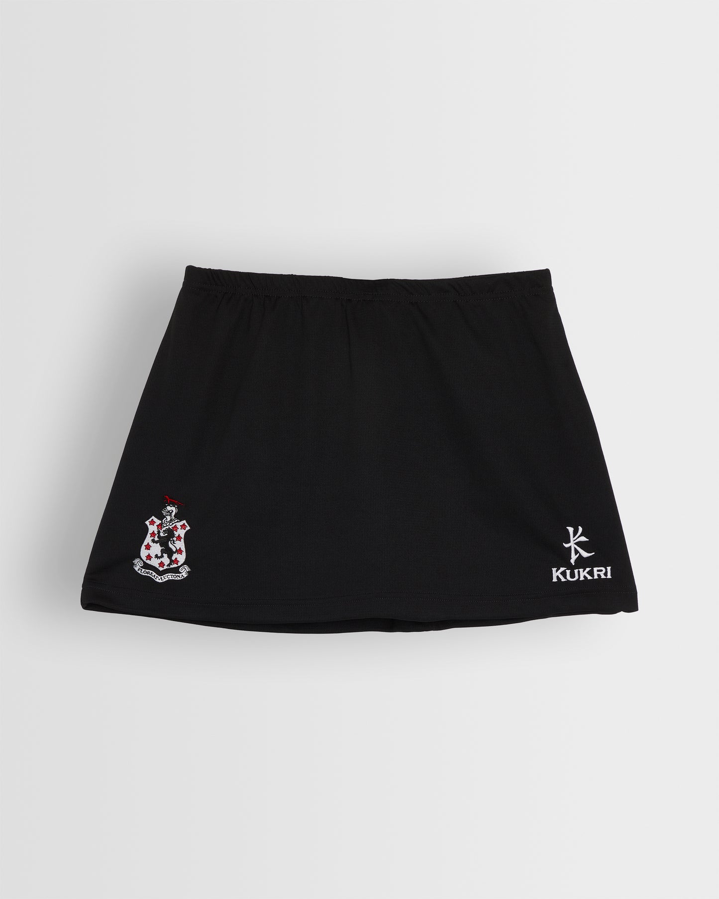 Girls Black Games Skort