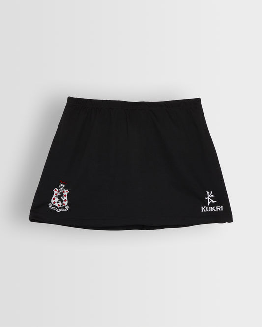 Girls Black Games Skort