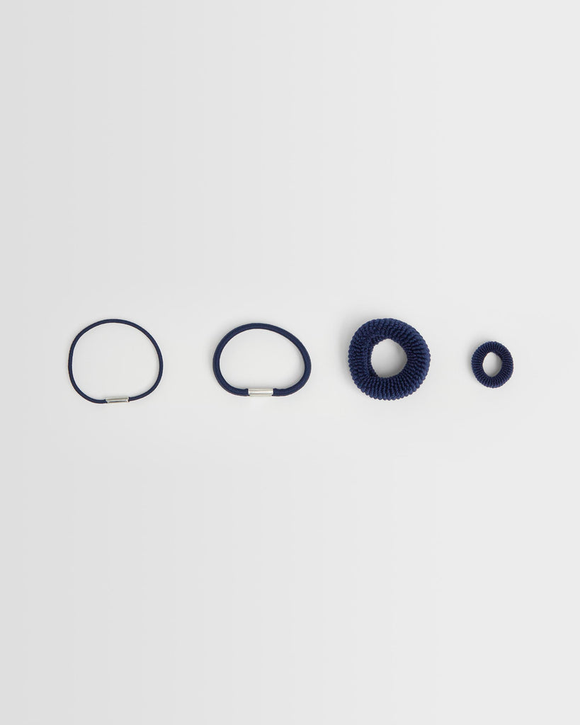 Navy Hair Bands- Pack of 24
