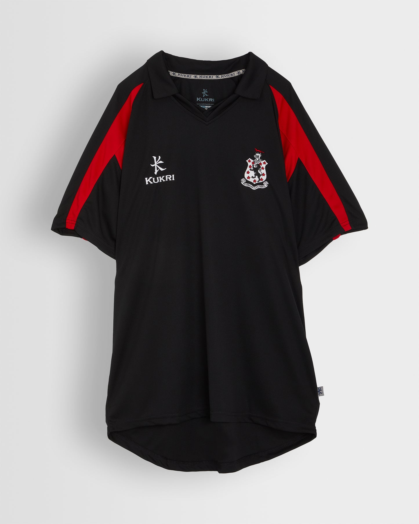 Unisex Black-Red Polo Shirt