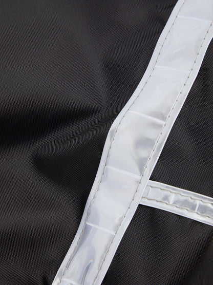 Black Waterproof Backpack Cover