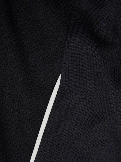 Unisex Black PE Polo Shirt
