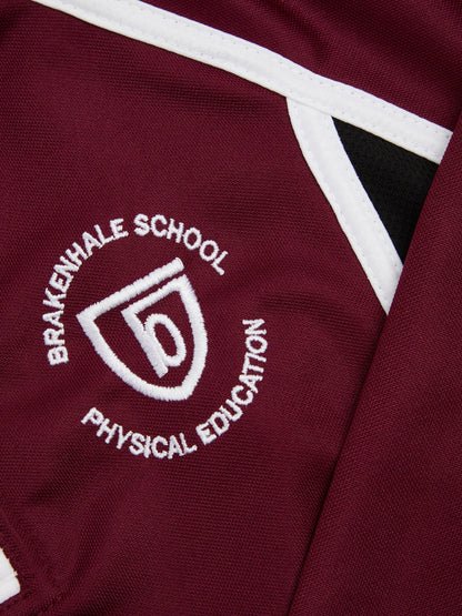 Boys Maroon/Black Rugby Shirt