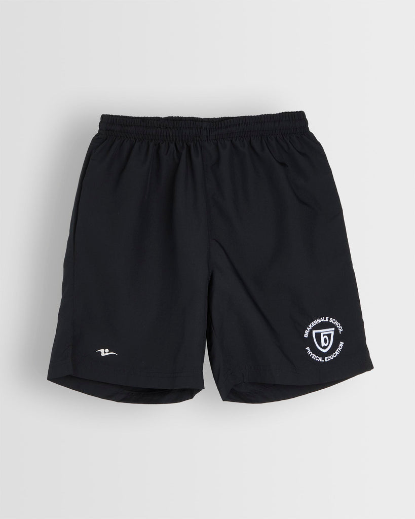 Unisex Black Games Shorts