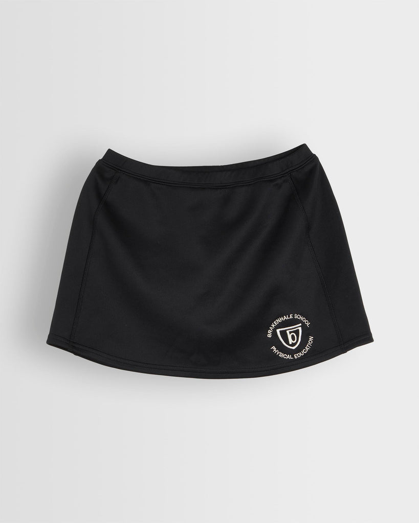 Girls Black Games Skort