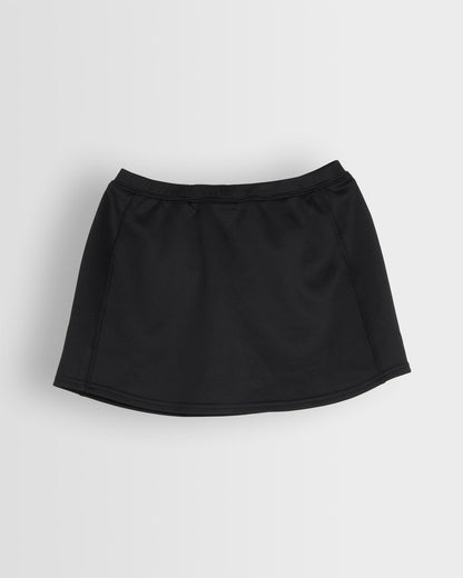 Girls Black Games Skort