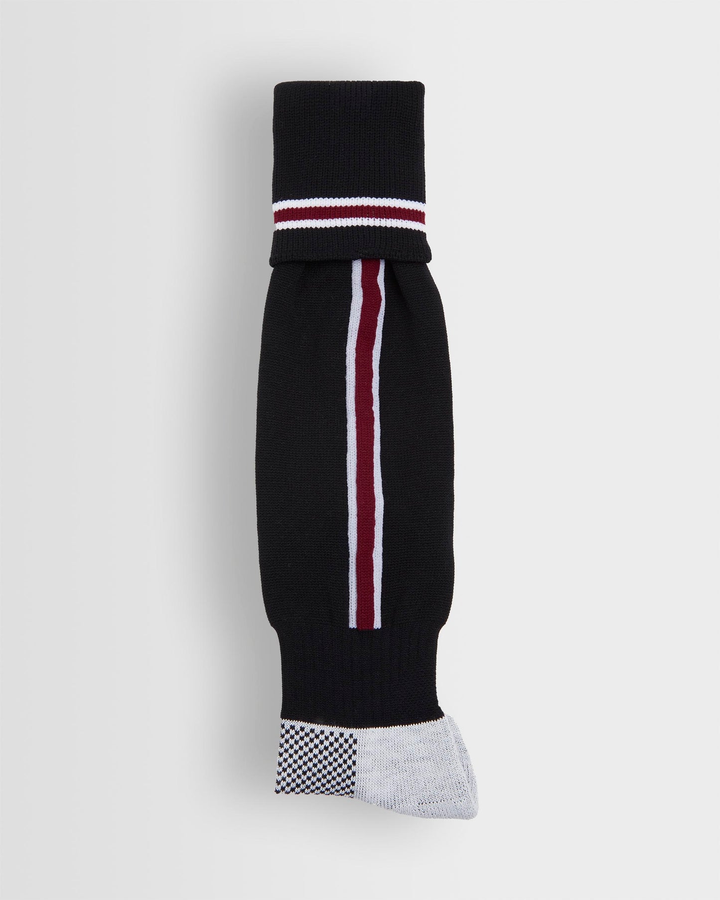 Unisex Black/Maroon Games Socks