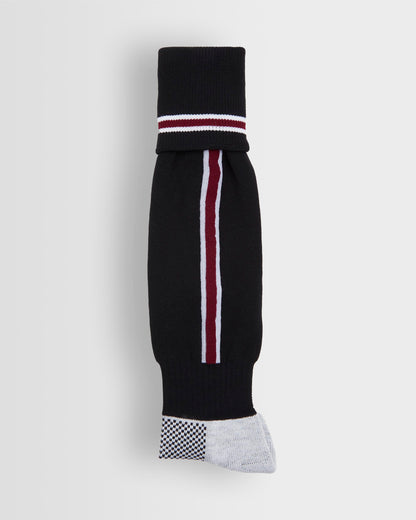 Unisex Black/Maroon Games Socks