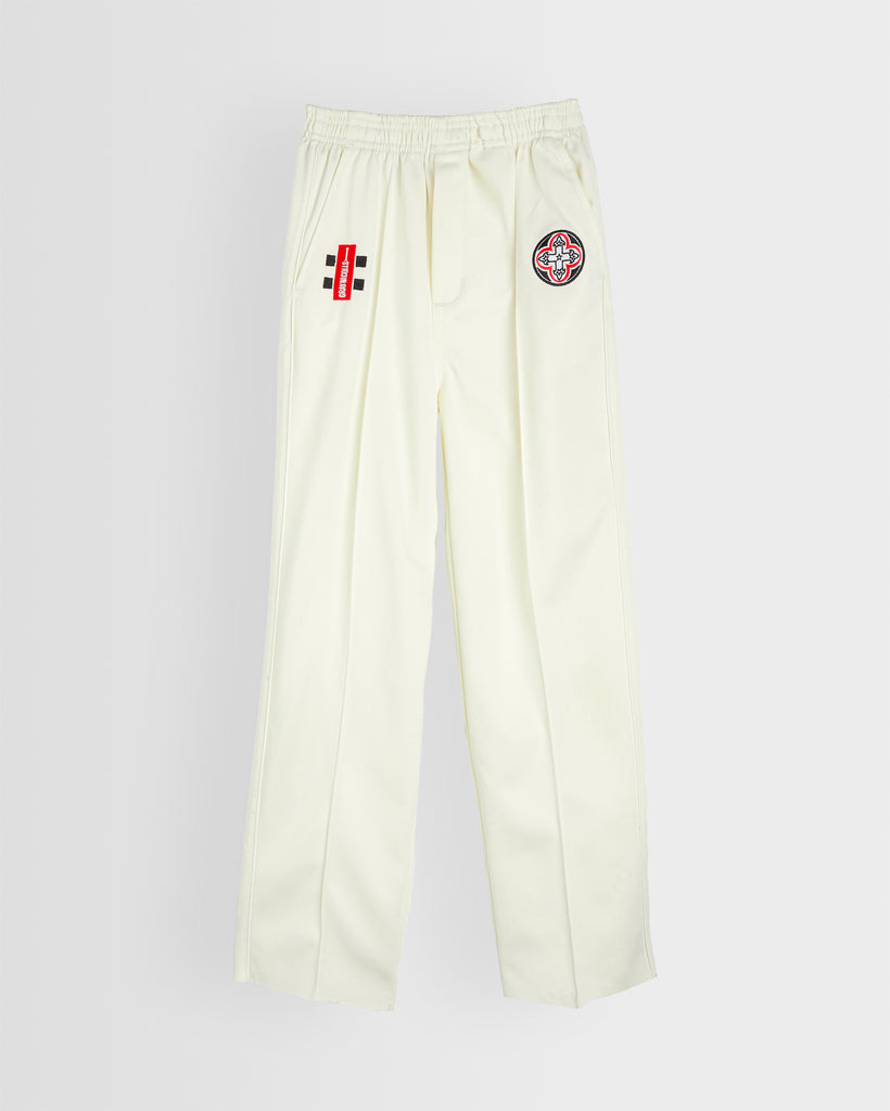 Unisex Cream Cricket Trousers