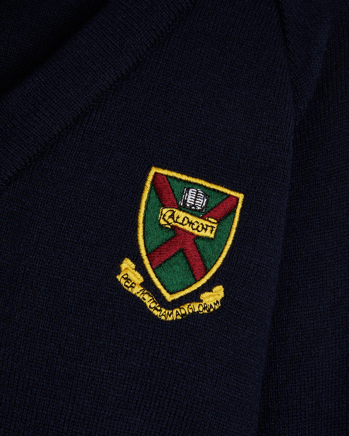 Navy V Neck Pullover