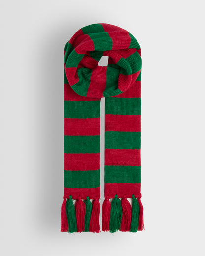 Green/Red Scarf