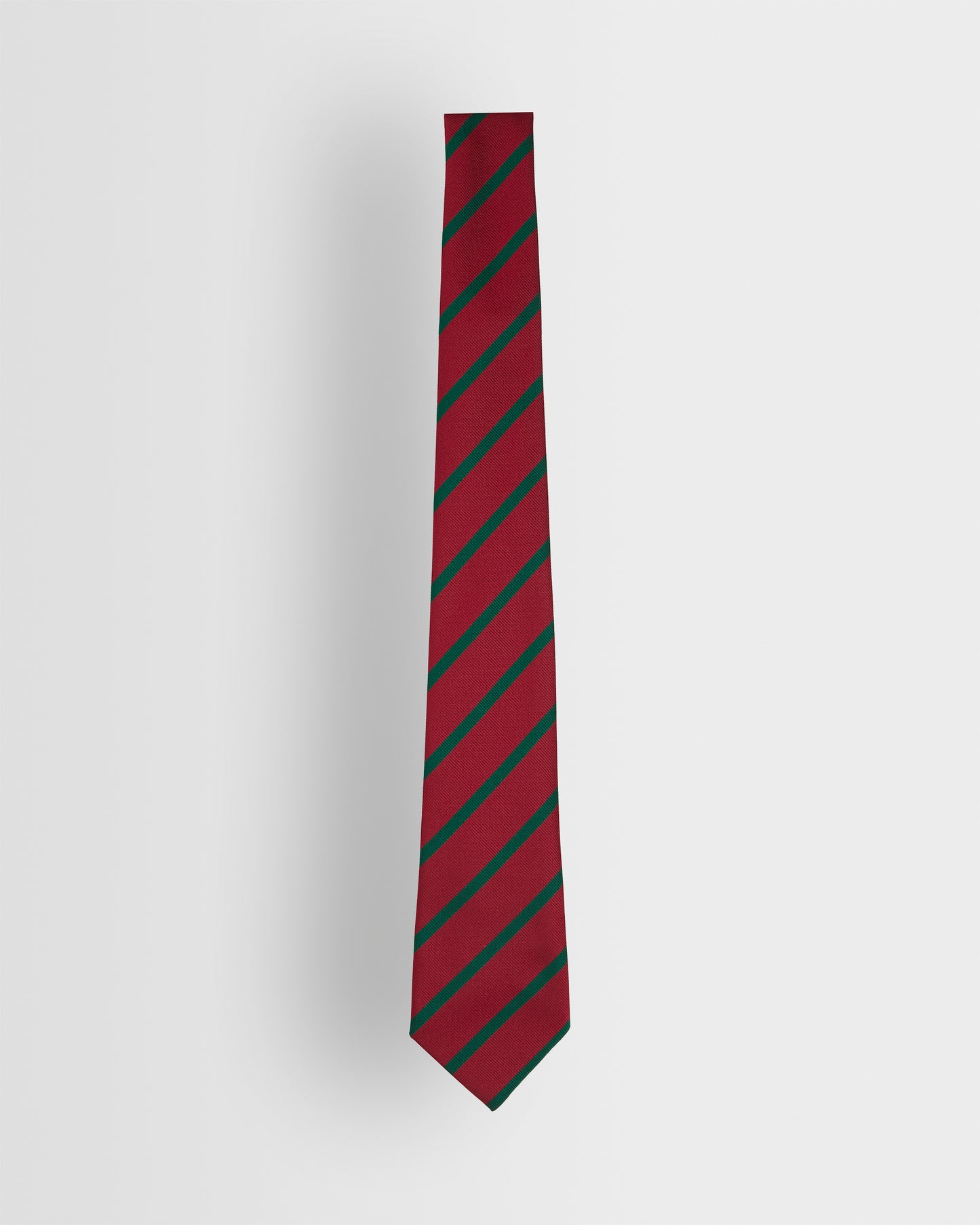 Maroon/Green School Tie