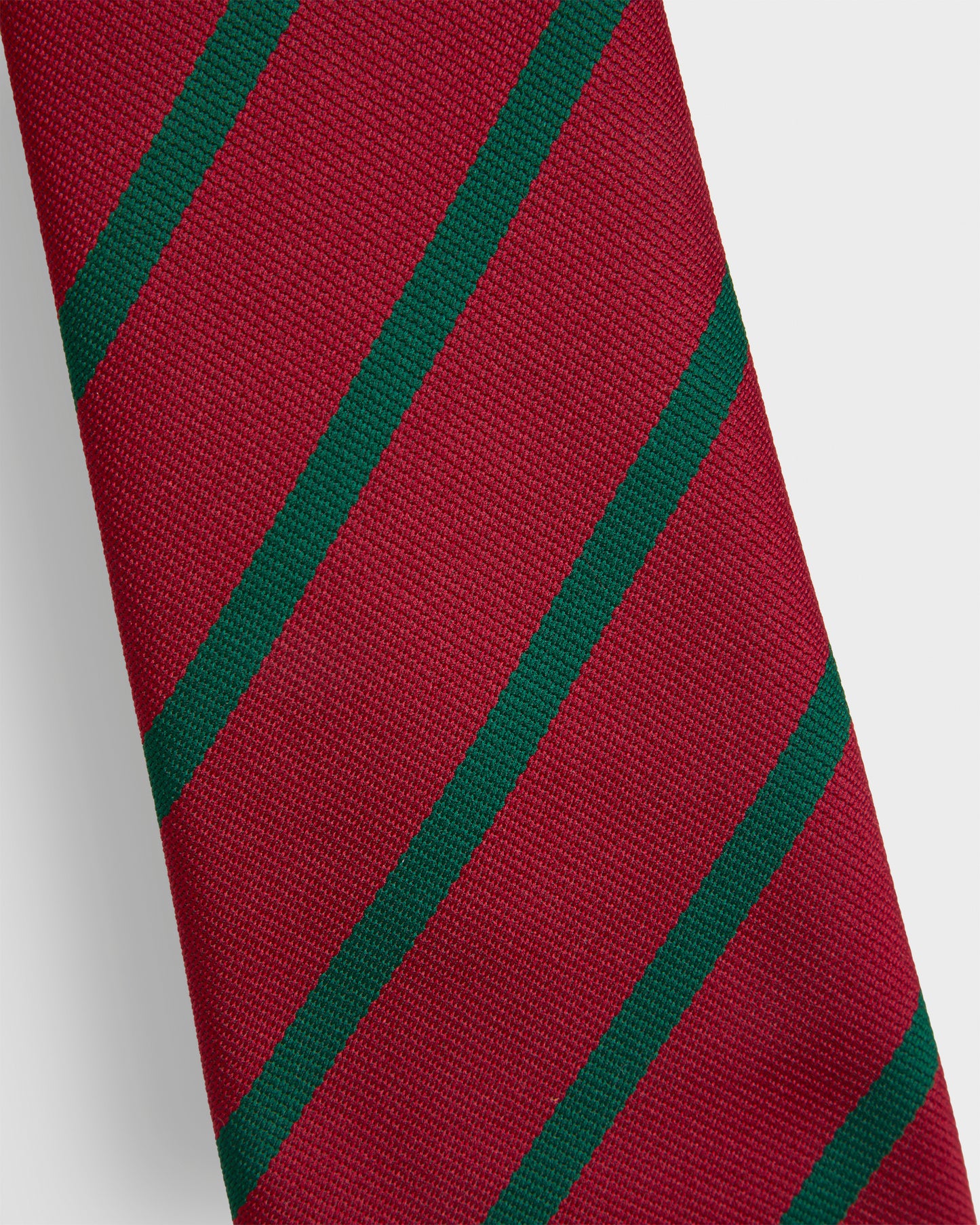 Maroon/Green School Tie