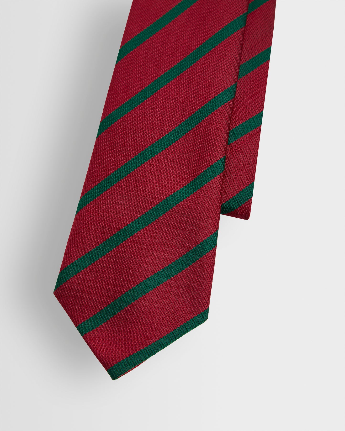 Maroon/Green School Tie