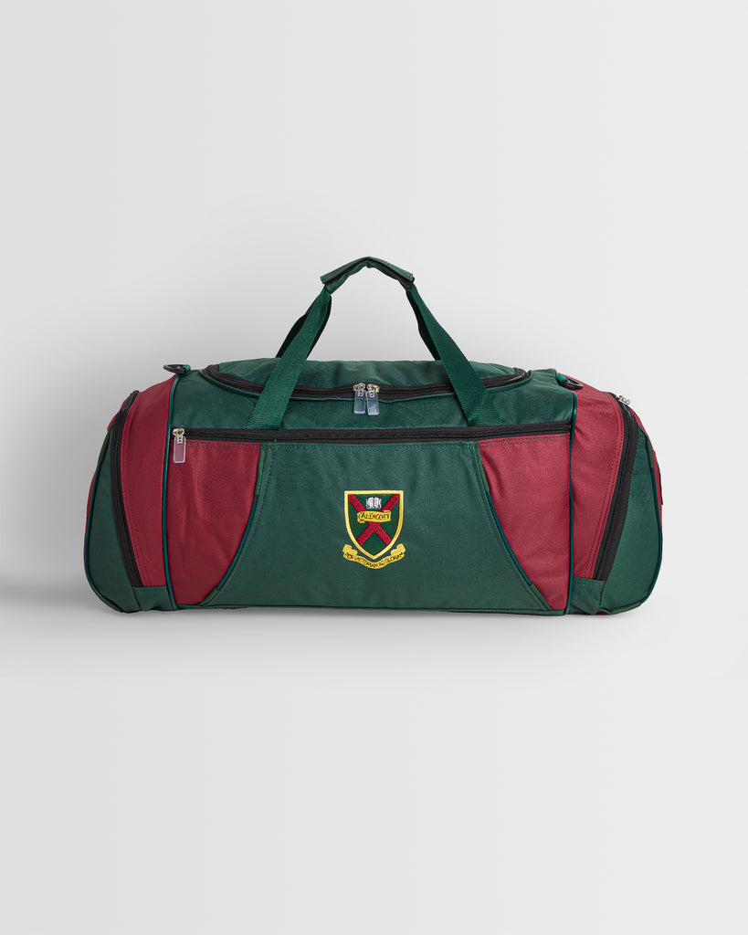 Green/Maroon Kit Bag