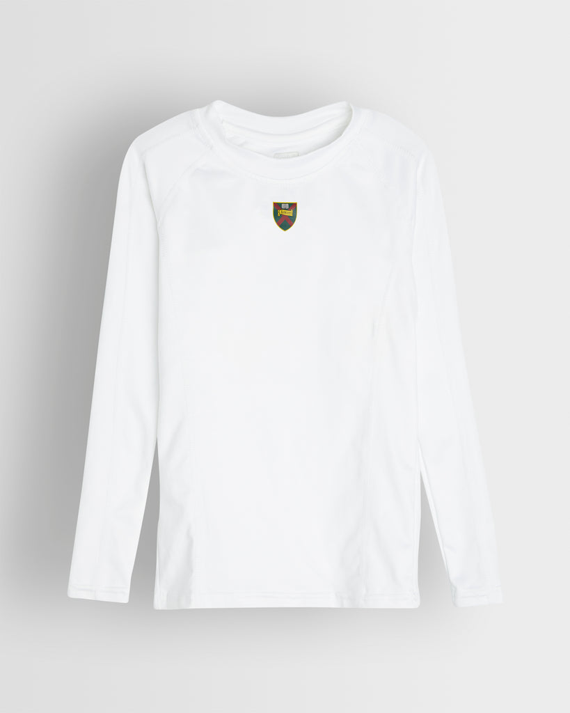 White Cricket Baselayer