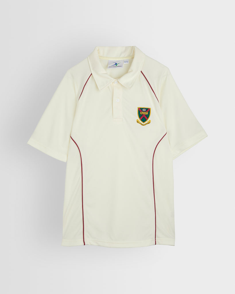 White Cricket Shirt