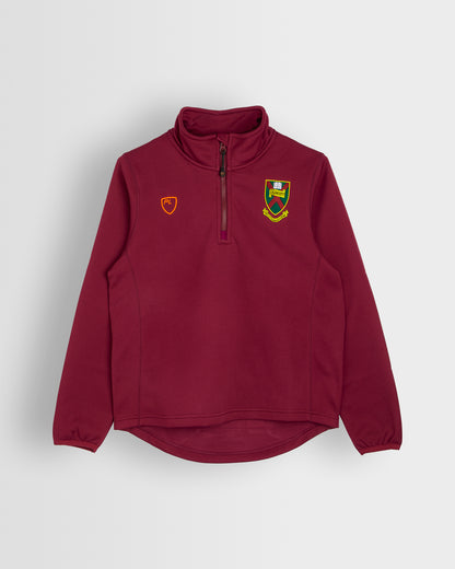 Maroon Mid Layer