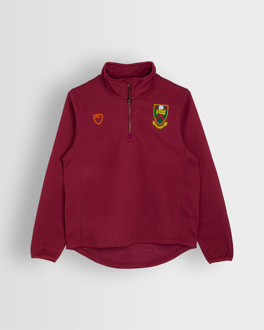 Maroon Mid Layer