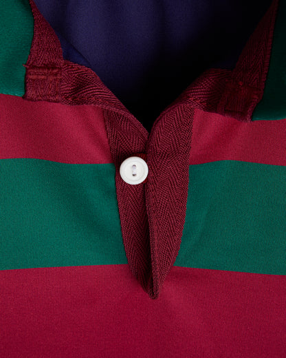 Green-Maroon-Navy Reversible Rugby Shirt