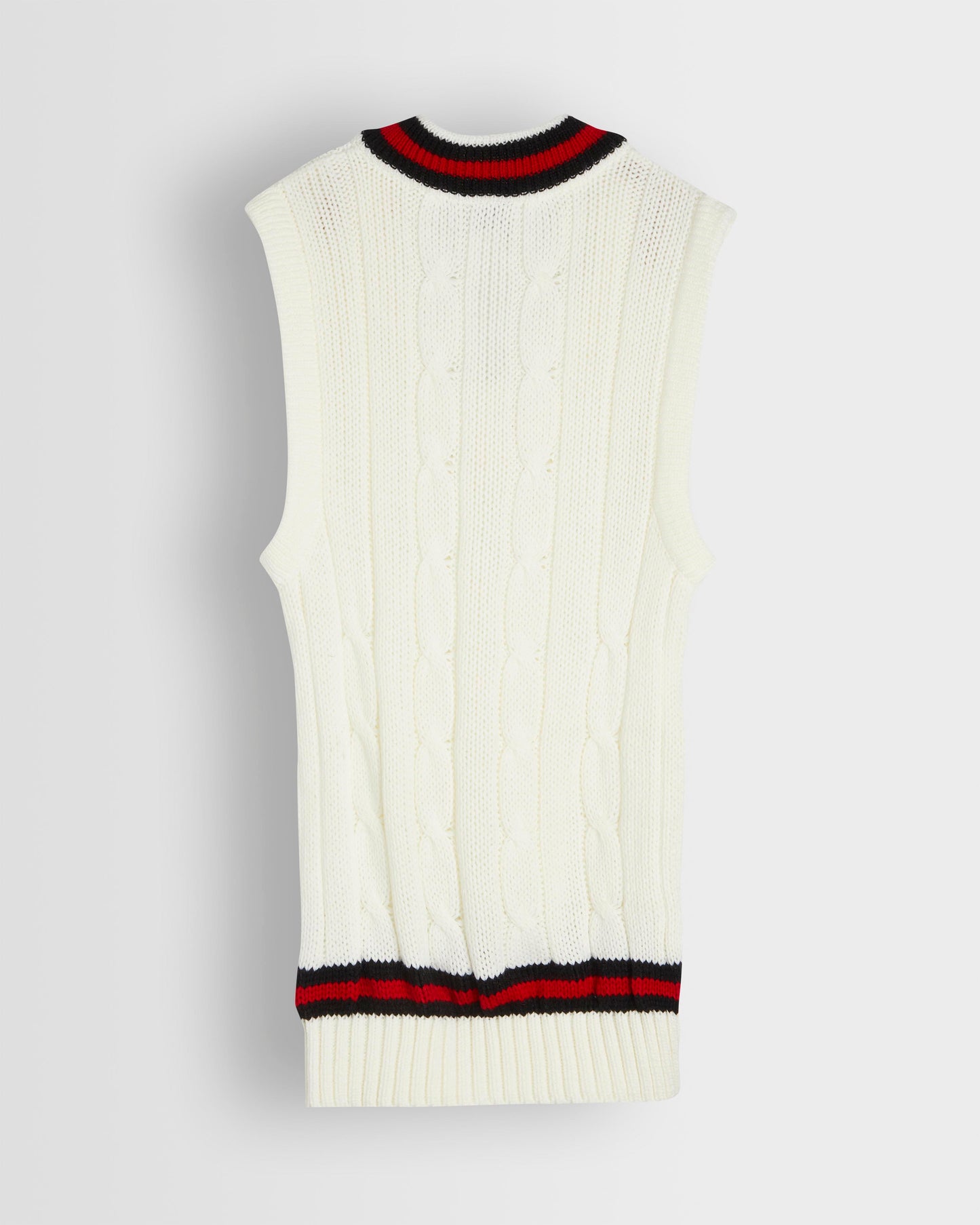 Unisex Cream Cricket Slipover