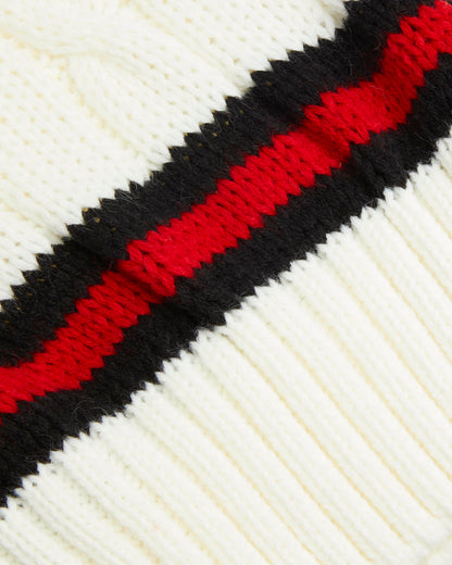Unisex Cream Cricket Slipover