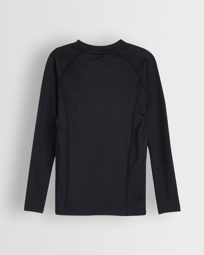 Back shot of a black baselayer