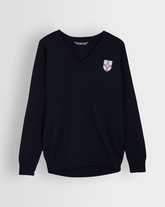 Unisex Navy Pullover