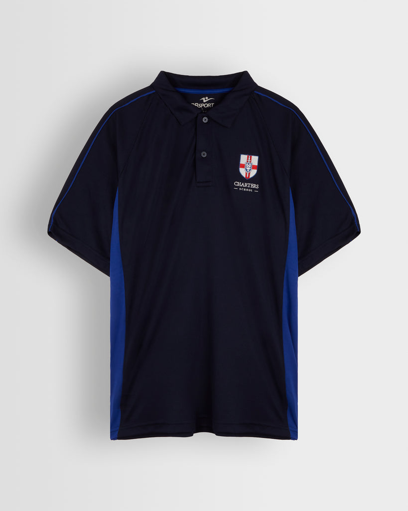 Unisex Navy PE Polo Shirt New Logo- Year 7 and 8