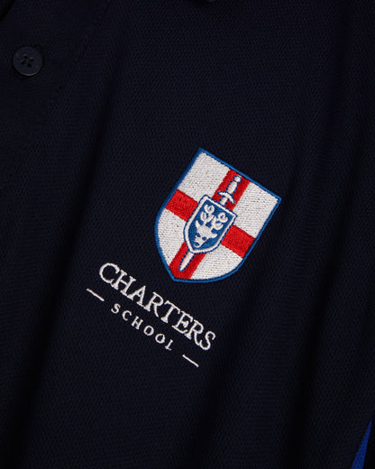 Unisex Navy PE Polo Shirt New Logo