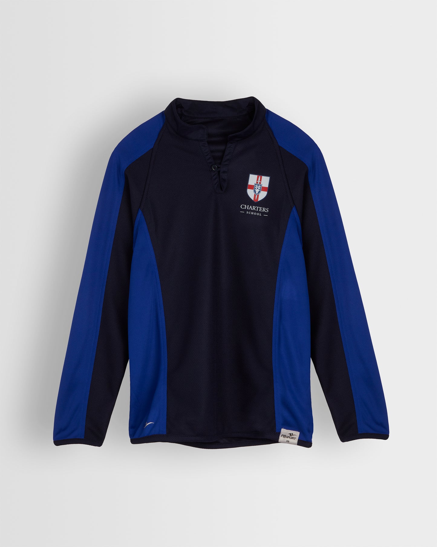 Boys Reversible Navy Rugby Shirt New Logo