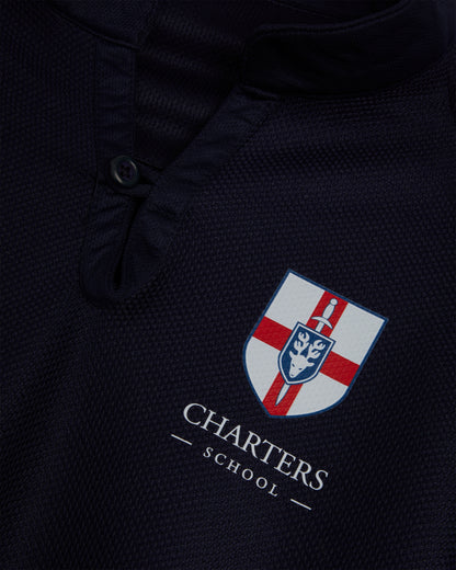 Boys Reversible Navy Rugby Shirt New Logo