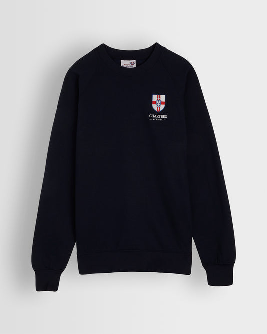 Unisex Navy PE Sweatshirt New Logo
