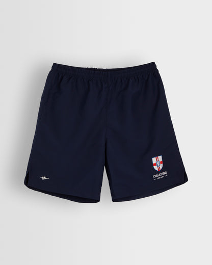 Unisex Navy PE Shorts New Logo