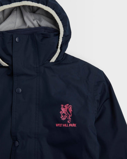 Unisex Navy Waterproof Coat