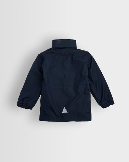 Unisex Navy Waterproof Coat