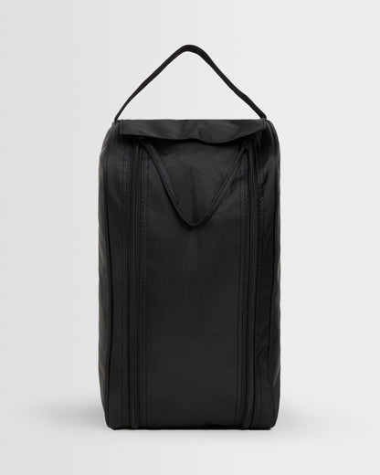 Black Boot Bag with Logo